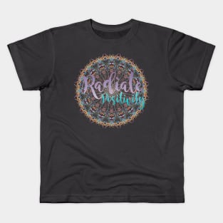 Radiate Positivity Mandala Kids T-Shirt